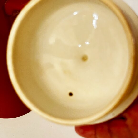 Style House Japan Ironstone Monterrey Brown Coffee Teapot Tall Pitcher Lid Vtg - Picture 9 of 15